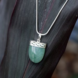 GREEN AVENTURINE U SHAPE